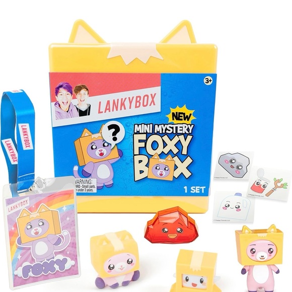 Mini Mystery Foxy Box - Yellow - Picture 1 of 6
